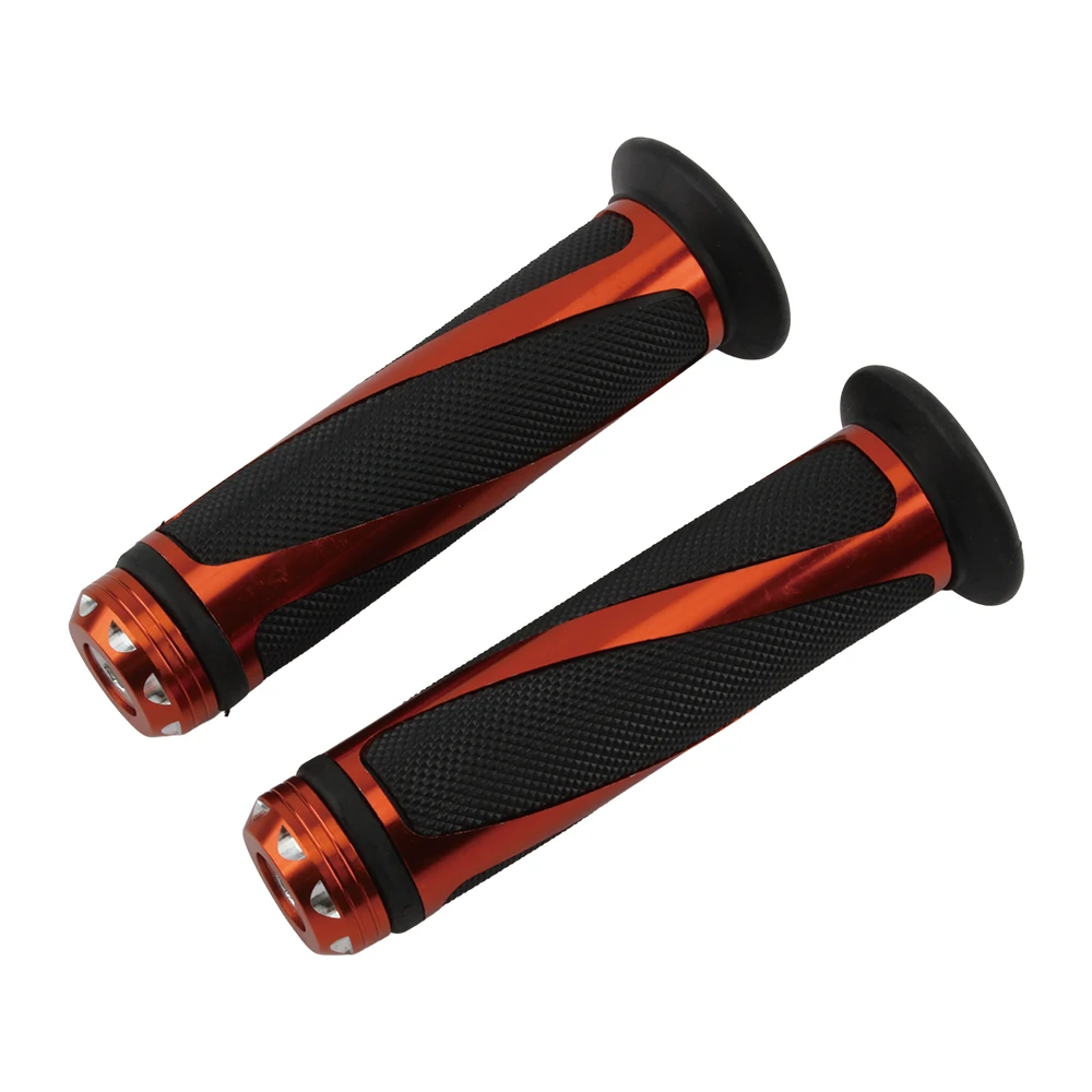 Motorradgriff 7/8 "22mm Universalgriff Lenker CNC für Kawasaki Honda Yamaha Suzuki Benelli Ducati Roller Ebike Motorrad
