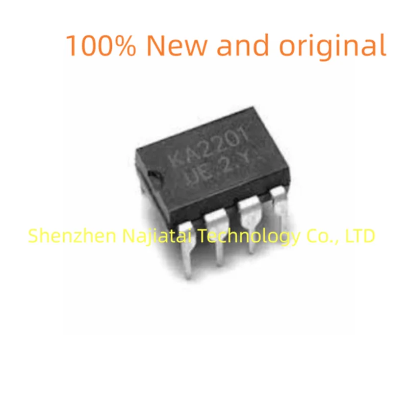 Chip IC original, KA2201, KA2402, KA2410, KA2411, DIP8, 100% novo, 10pcs por lote