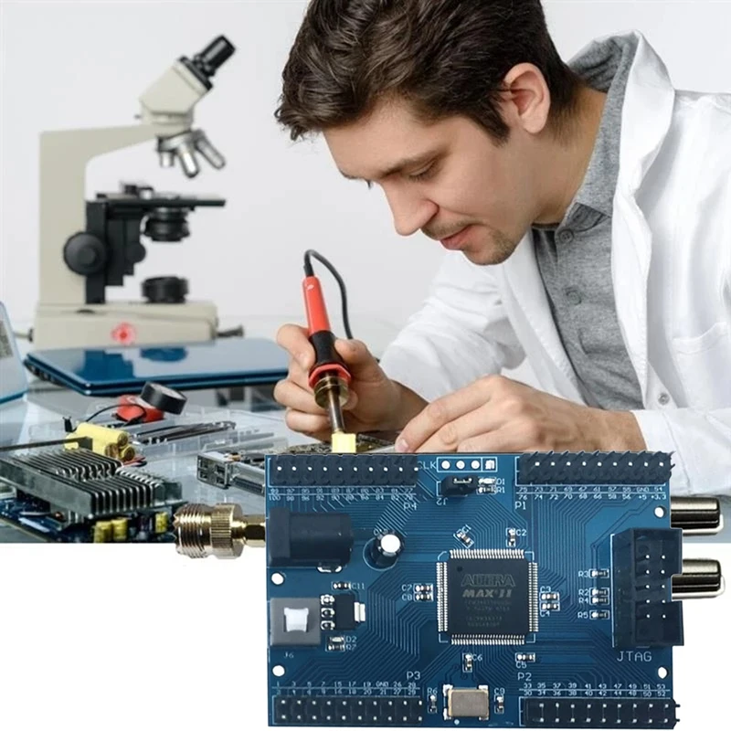 EPM240T100 Altera MAX II System Board 5V On-Board 50Mhz Active Crystal Oscillator