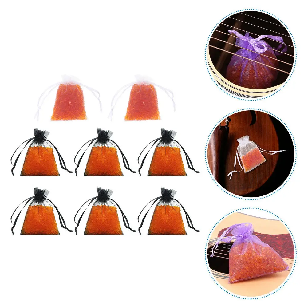 

8Pcs Universal Reusable Musical Instrument Drying Dehumidifiers for Guitar Piano Violin Silicone Absorbents Guitar Driers