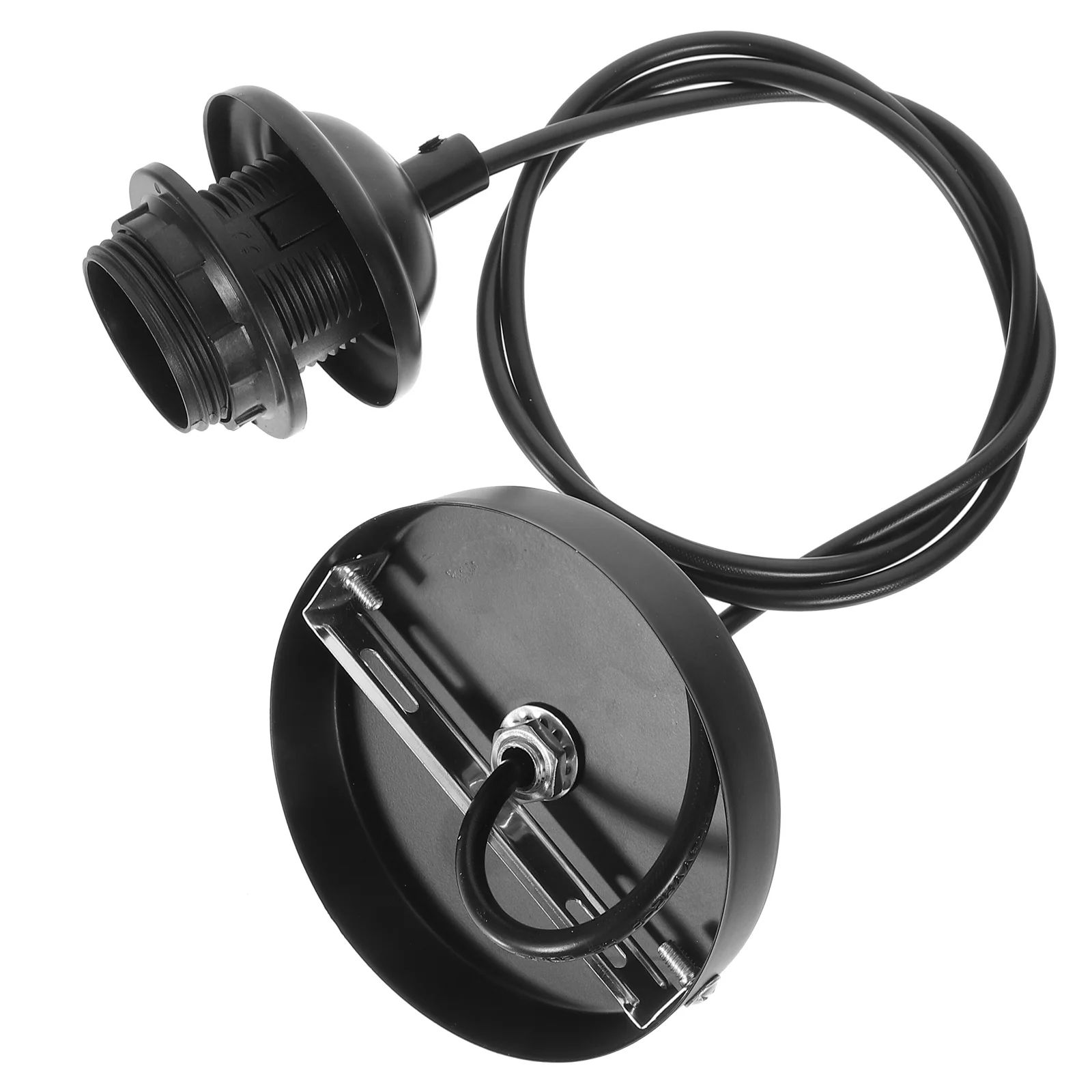 

2Pcs Vintage Pendant Light Kit Iron PP PVC Pet Materials Home Decor Dining Room Bedroom Living Office Hanging Lamp