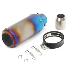 51MM Universal Motorcycle sc Exhaust proyect Muffler Escape Moto Dirt Bike Scooter Exhaust DB killer Suitable for most moto