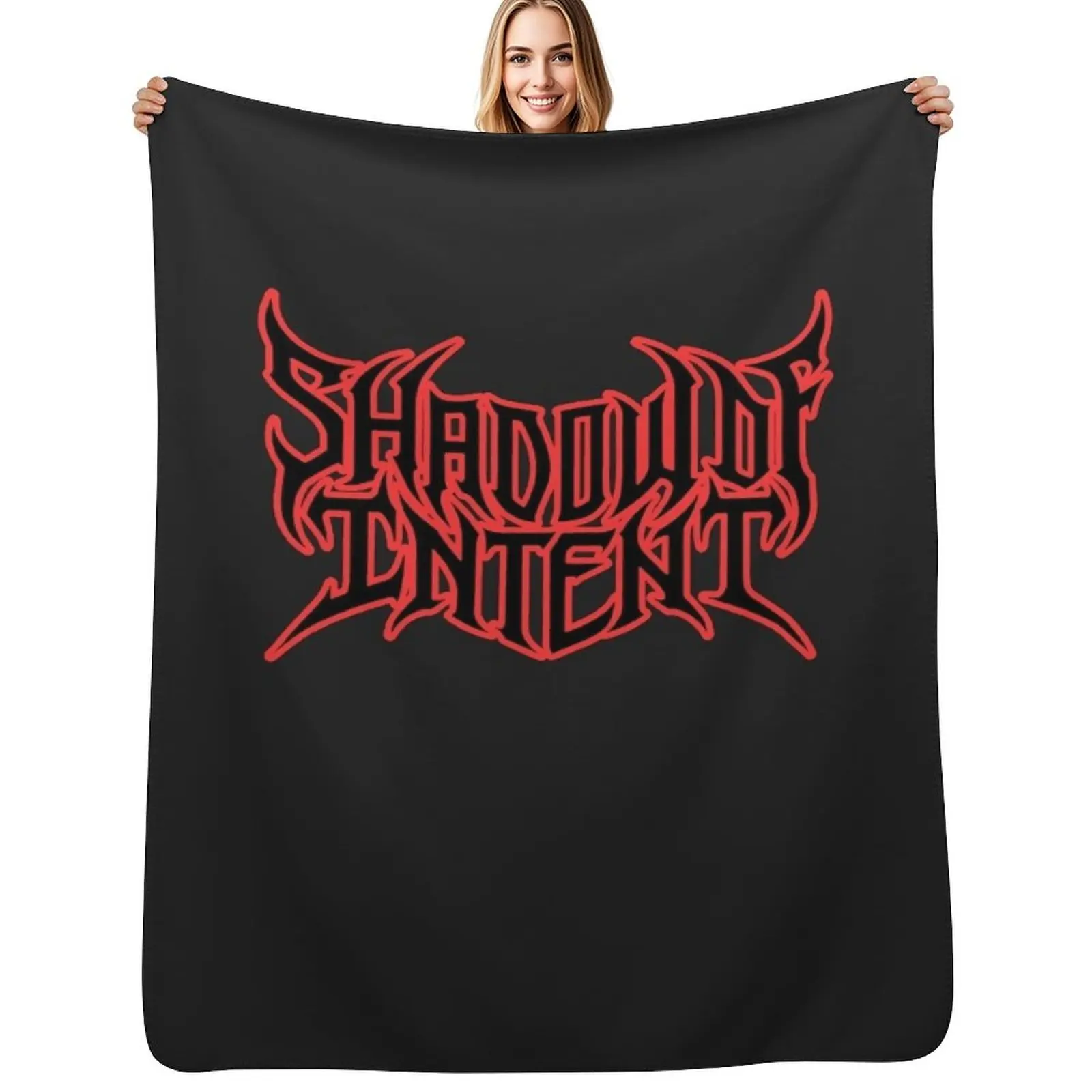

Shadow of Intent m-erch Melancholy chuan Throw Blanket Anti Shedding Soft Fuzzy Blanket for Home