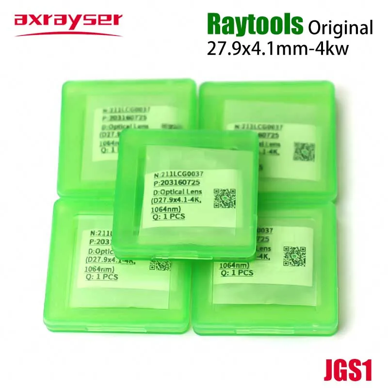 Raytools Original Laser-Schutzfensterlinse 27,9 x 4,1 37 x 7, optischer Schutz, verschmolzenes Silica für Faserschneidemaschinenteile – Detail 6