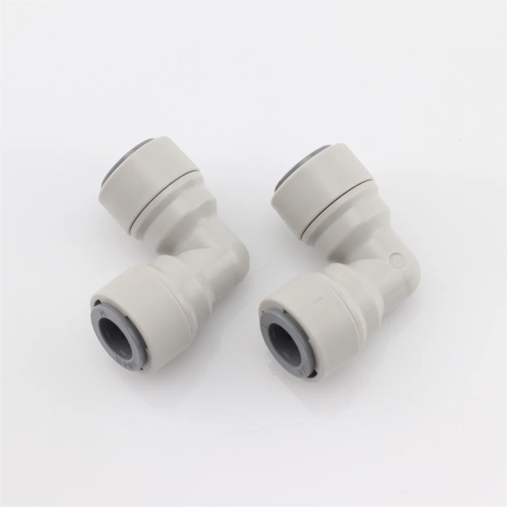 RO Water Fitting Quick Connector 3/8"OD Hose Tee Y Ball Valve Equal Convert Elbow Straight Push In Pipe Fitting Homebrew Beer view 6