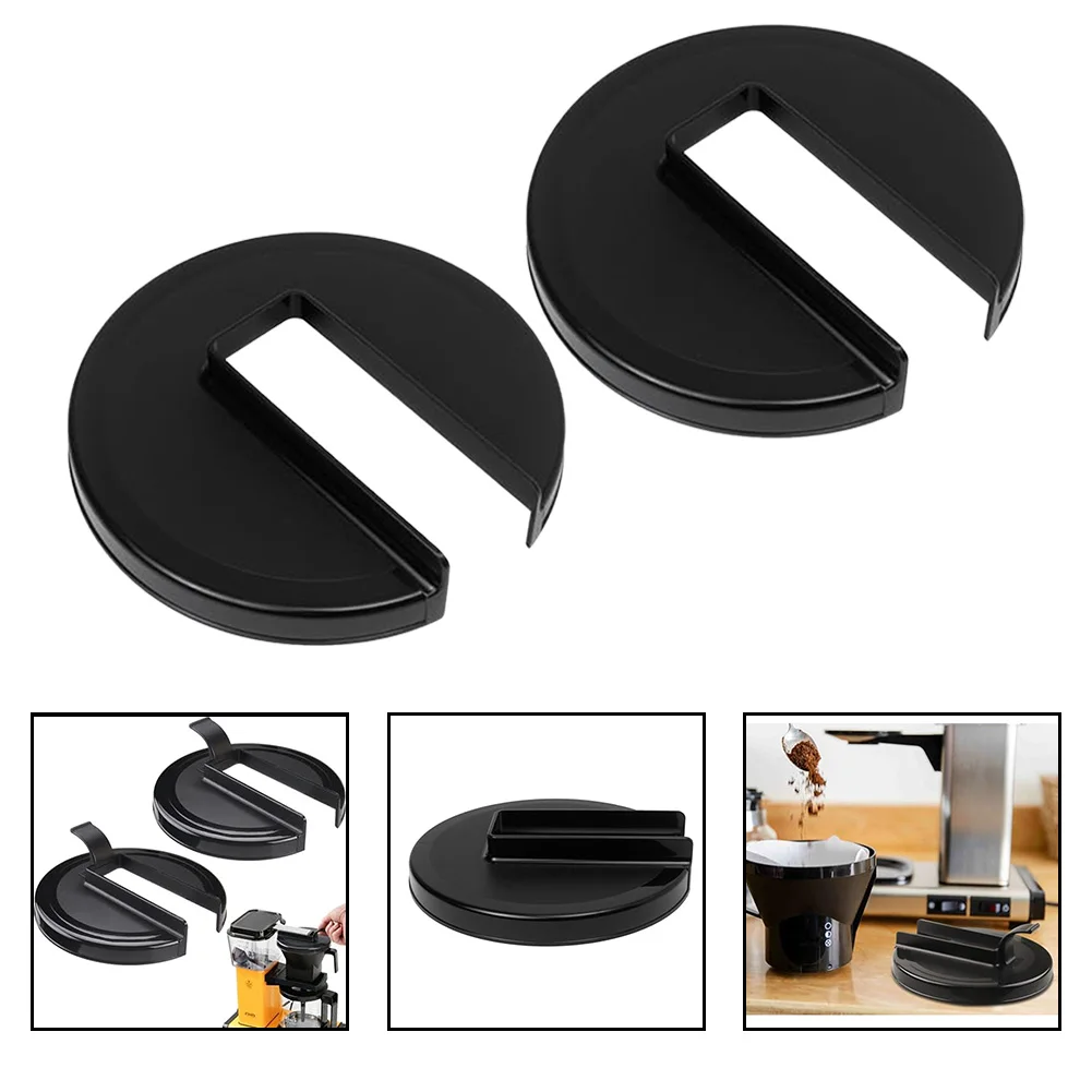 2PCS Brew Basket Lids Compatible with For Moccamaster 13114 Coffee Machine Anti Scald Handle for Safe Brewing Experience