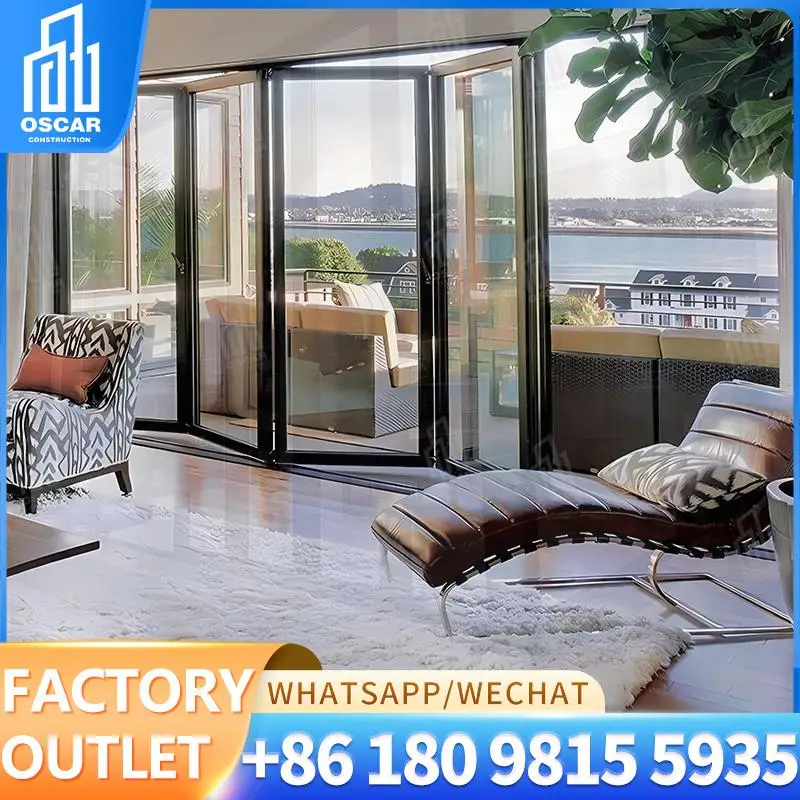 

Customized Folding Bifold Doors for Dressing Room with Aluminum Material Stylish Functional in Home Office Bedroom