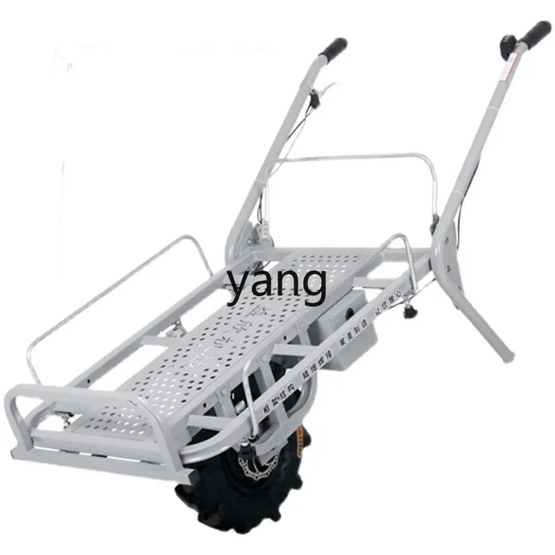 

Yjq agricultural electric unicycle hand push chicken bus lithium battery climbing small orchard single wheel trolley