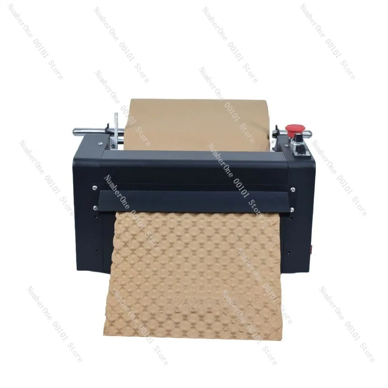 Heavy Duty Kraft Cushioning Bubble Paper Roll Protective Packing Wrap Folding Honeycomb Kraft Paper for Parcel Box Filling