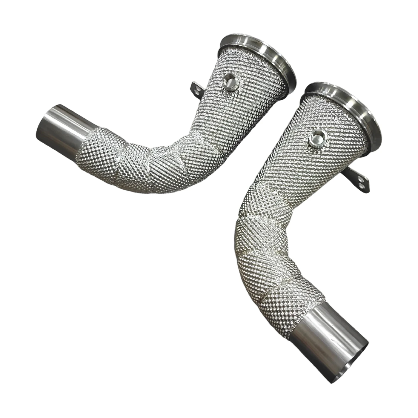 Downpipe Heatshield untuk 911 992 Racing Downpipe