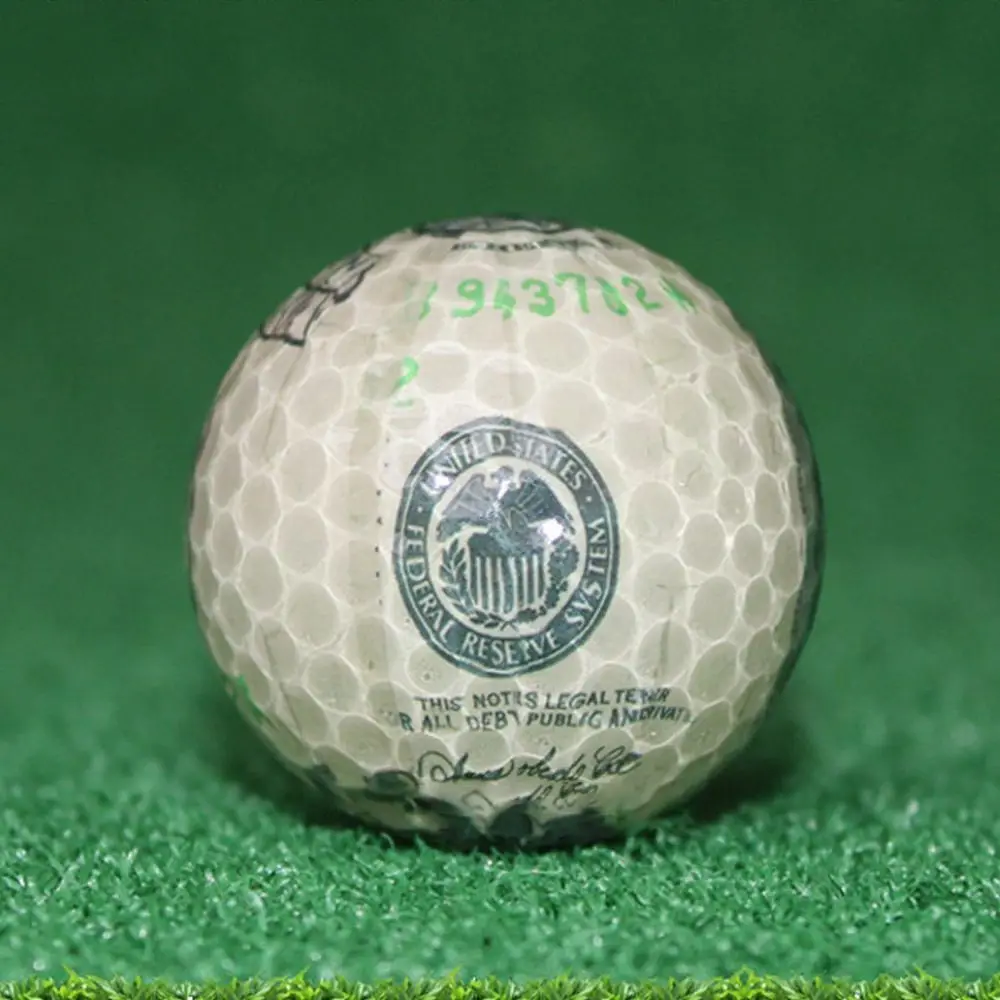 Lightweight Beginner EUR/GBP/USD/Earth Training Tool Practice Ball Outdoor Indoor Golf Ball