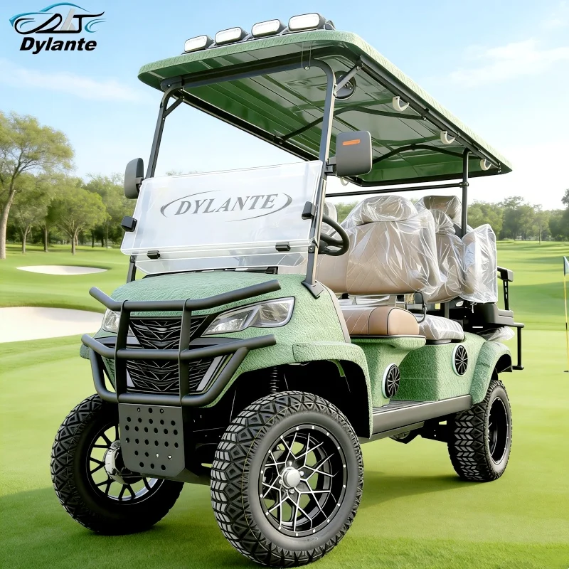 

Новый электрический гольф-кар на 4-6 мест, 48В, для взрослых, с пескозагрузчиком и песочницей