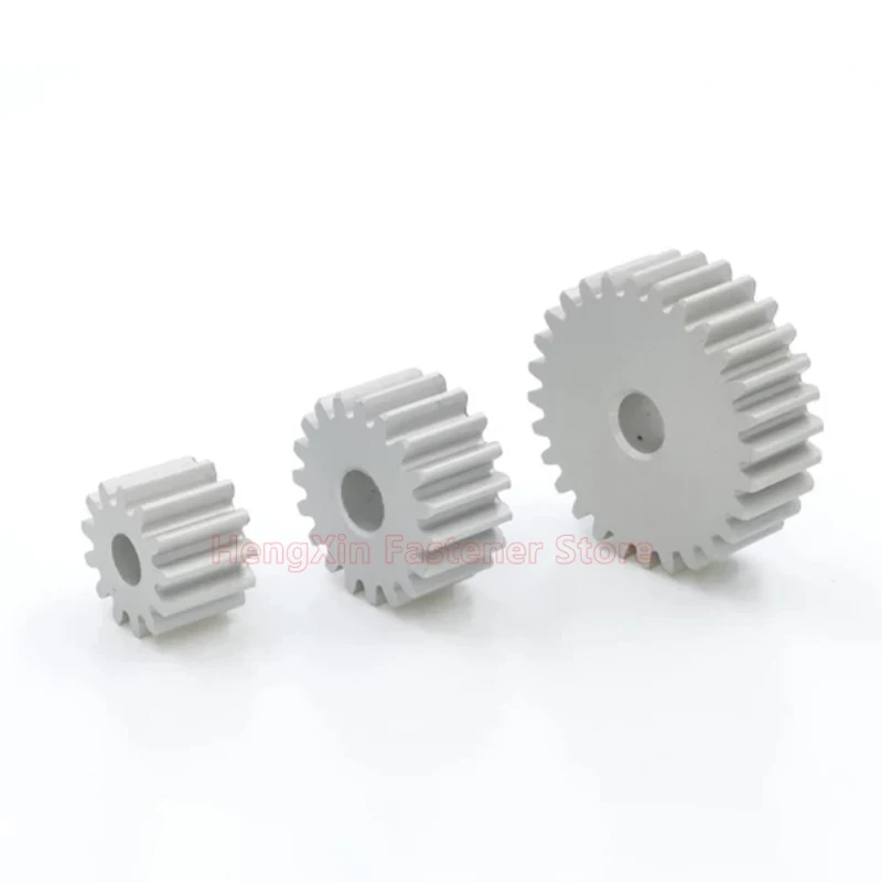 1PCS 12T-40T 1M Aluminum Alloy Spur Gear 1 Mod Motor Gear 12 13 14 15 16 17 18 19 20 21 22 23 24 25 26 - 40 Teeth Bore 5-16mm