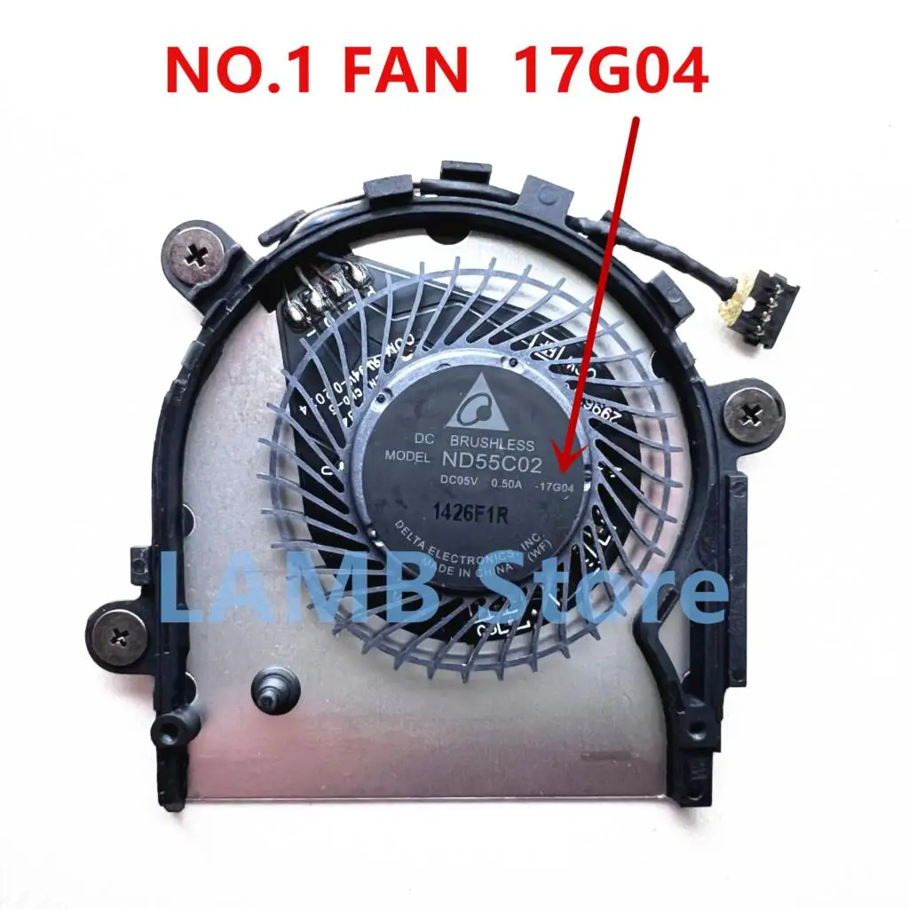 For HP Elitebook X360 1030 G3 Laptop Coolers Heatsink FAN ND55C02