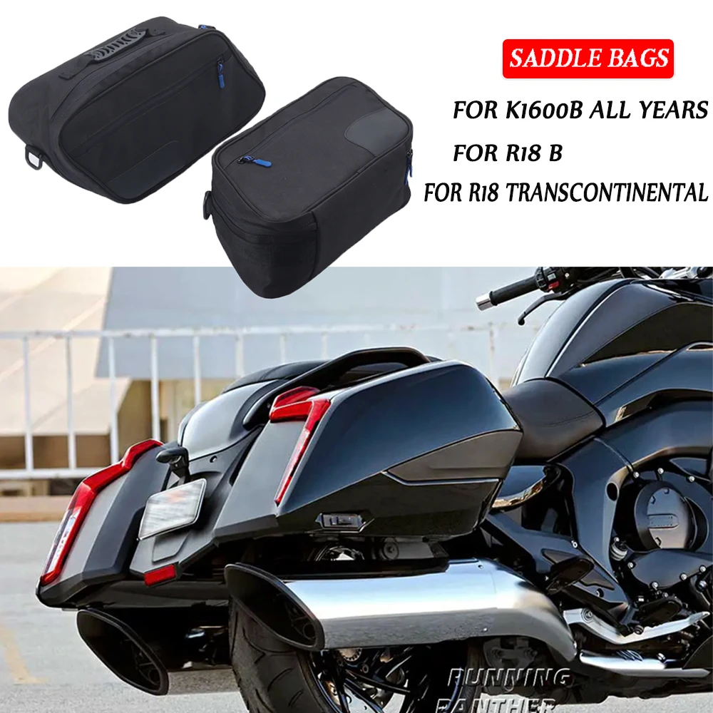 Motorcycle Accessories Side Luggage bags Saddle Lining Bag For BMW R18 B R 18 Transcontinental K1600B K 1600 B K1600 B All years