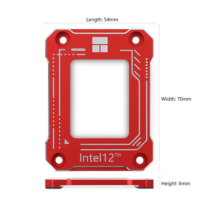 써멀라이트 LGA 17XX-BCF 곡선 교정 패스너, LGA1700 플랫폼 CPU 설치 고정 브래킷