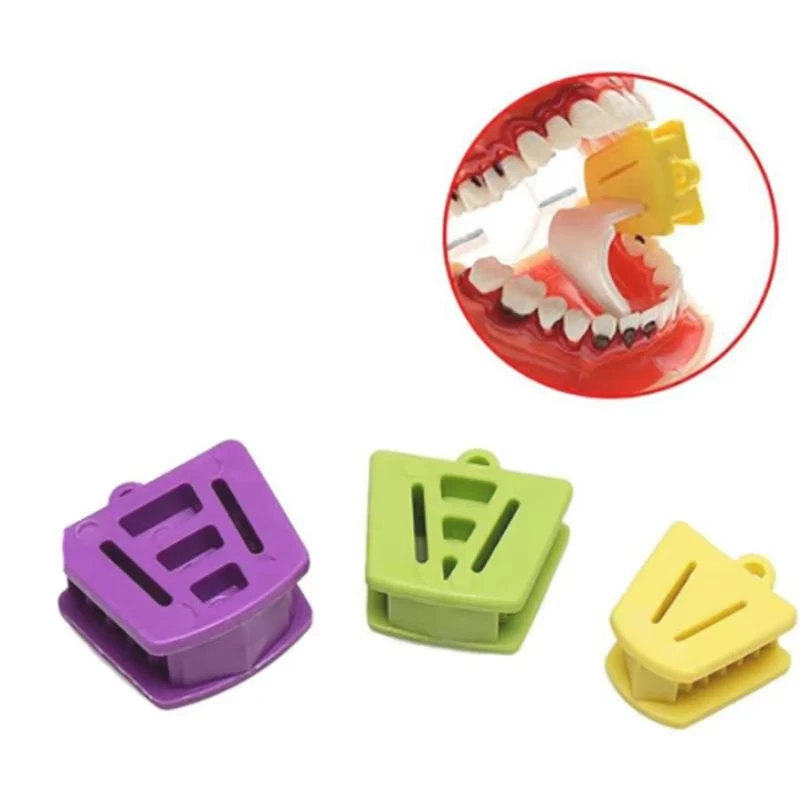 

3Pcs Dental Occlusal Pad Teeth Bite Rubber Opener Retractor Dentist Tools Kit for Dental Clinic Professional Instruments