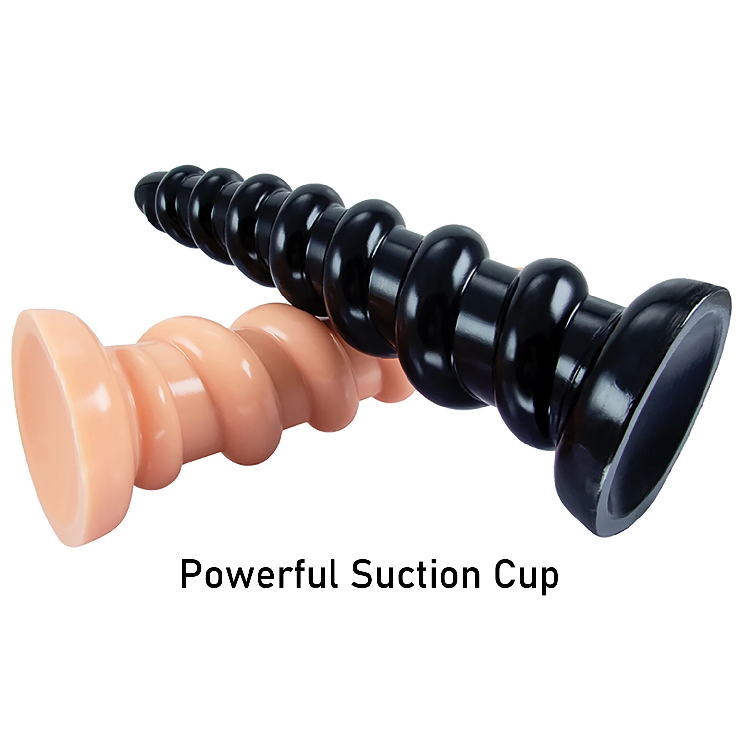 Overlength Anal Plug Dildos Stimulate Anus Vagina Soft Butt Plug Masturbator with Suction Cup Long Anal Dilator Penis Sex Toys