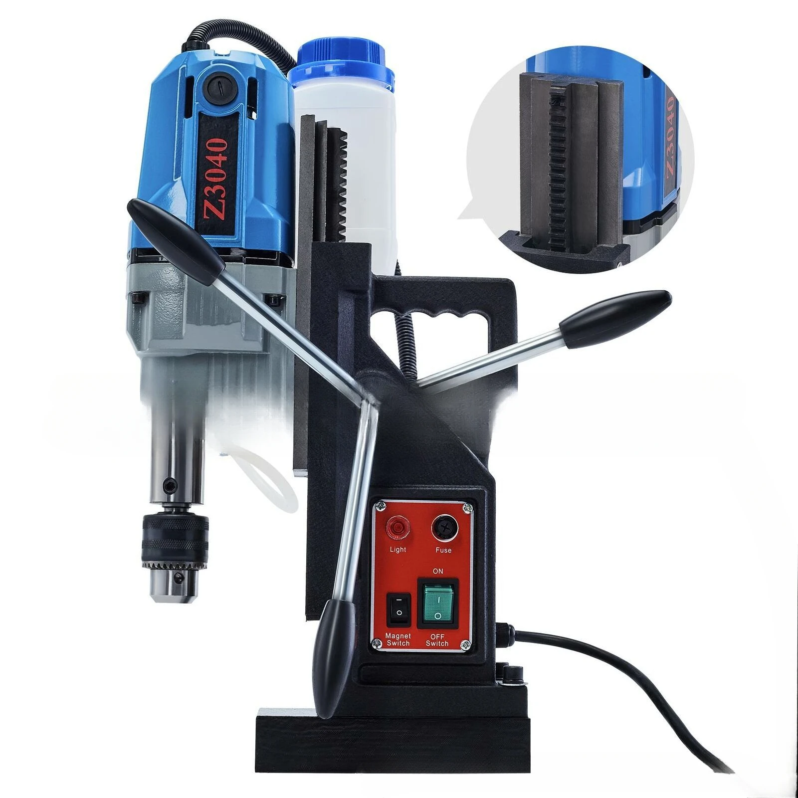 Magnetic seat drill Industrial desktop iron suction core drill Magnetic drilling machine