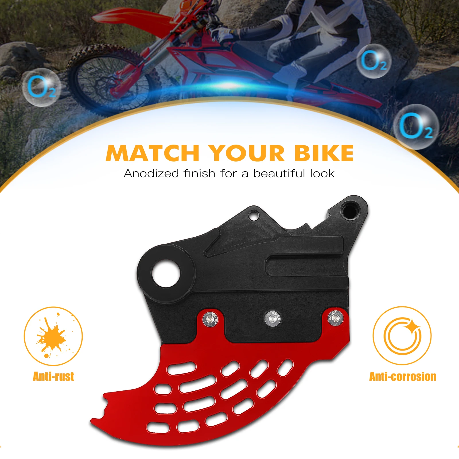 NICECNC For BETA Xtrainer 300 RR 300 2015-2024 RR250 RR480 RR RR-S 350 430 Enduro Racing Rear Brake Caliper Support Disc Guard