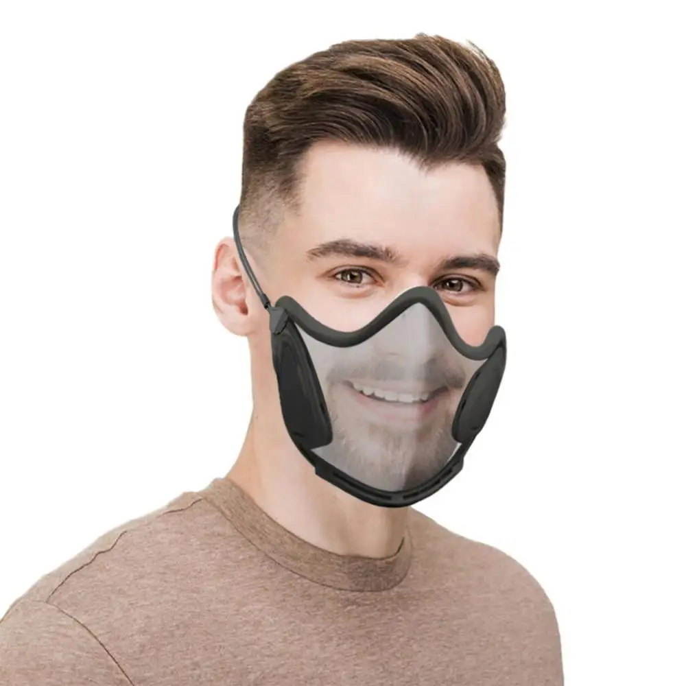 Transparent Comfortable Wearing Pc Protective Mask Durable Pc Mask For Filtering Rising Trend Filtering