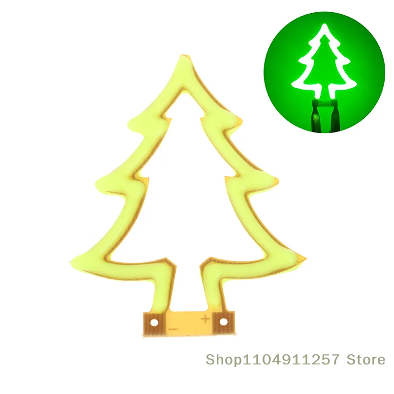 

DIY Bulb Accessories 3V LED COB Edison Flexible Green Light Christmas Tree Filament Candle Diode Holiday Party Decoration