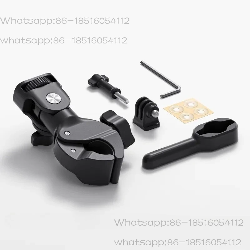 

Крепление для спортивной камеры Insta360 с мощным зажимом для любителей мотоциклов, подходит для съемки и крепления в диапазоне от 17 мм до 37 мм.