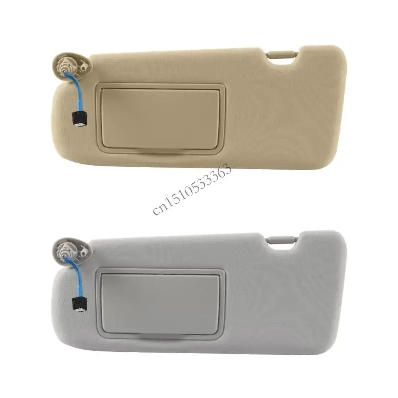 

090E Vehicles Heat Resistant Sun Visors Assembly Driver Side Sunshade Replace 83280-TLA-A12ZB Direct Fit UV Rays
