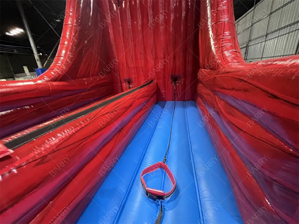 باري تحدي سباق المزدوج ألعاب رياضية المدرج حبل واسع النطاق نفخ الترامبولين الحارس بنجي تشغيل للأحداث
