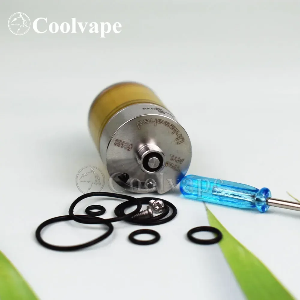 Coolvape patibulum Unleashed rta MTL atomizer vape 22mm 316SS PEI 3.5ml ملف واحد تدفق الهواء قابل لإعادة البناء rta مقابل Dvarw mtl FL rta
