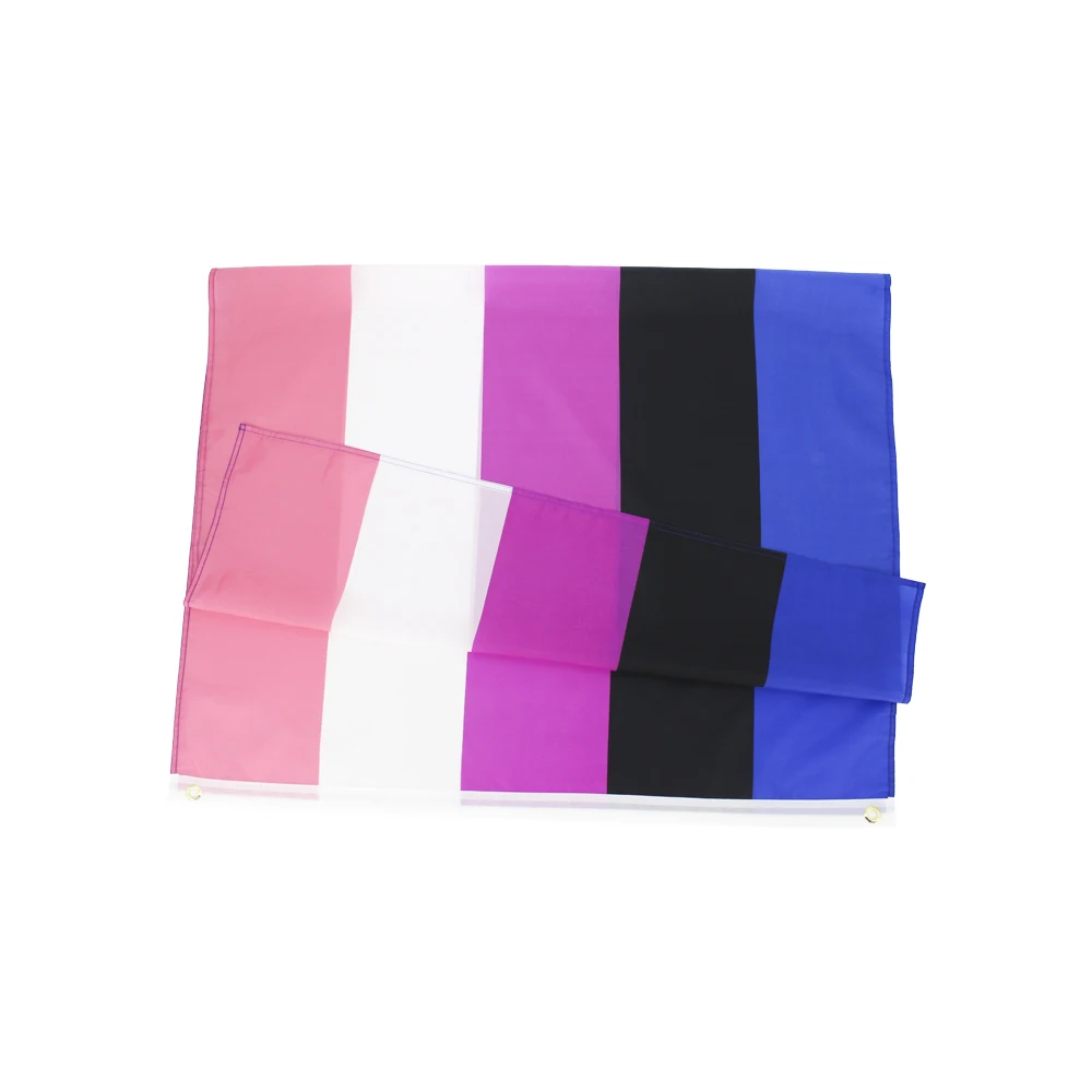 90x150cm LGBT Genderqueer Genderfluid Bisexual Transgender Pansexual Asexual Pride Flag