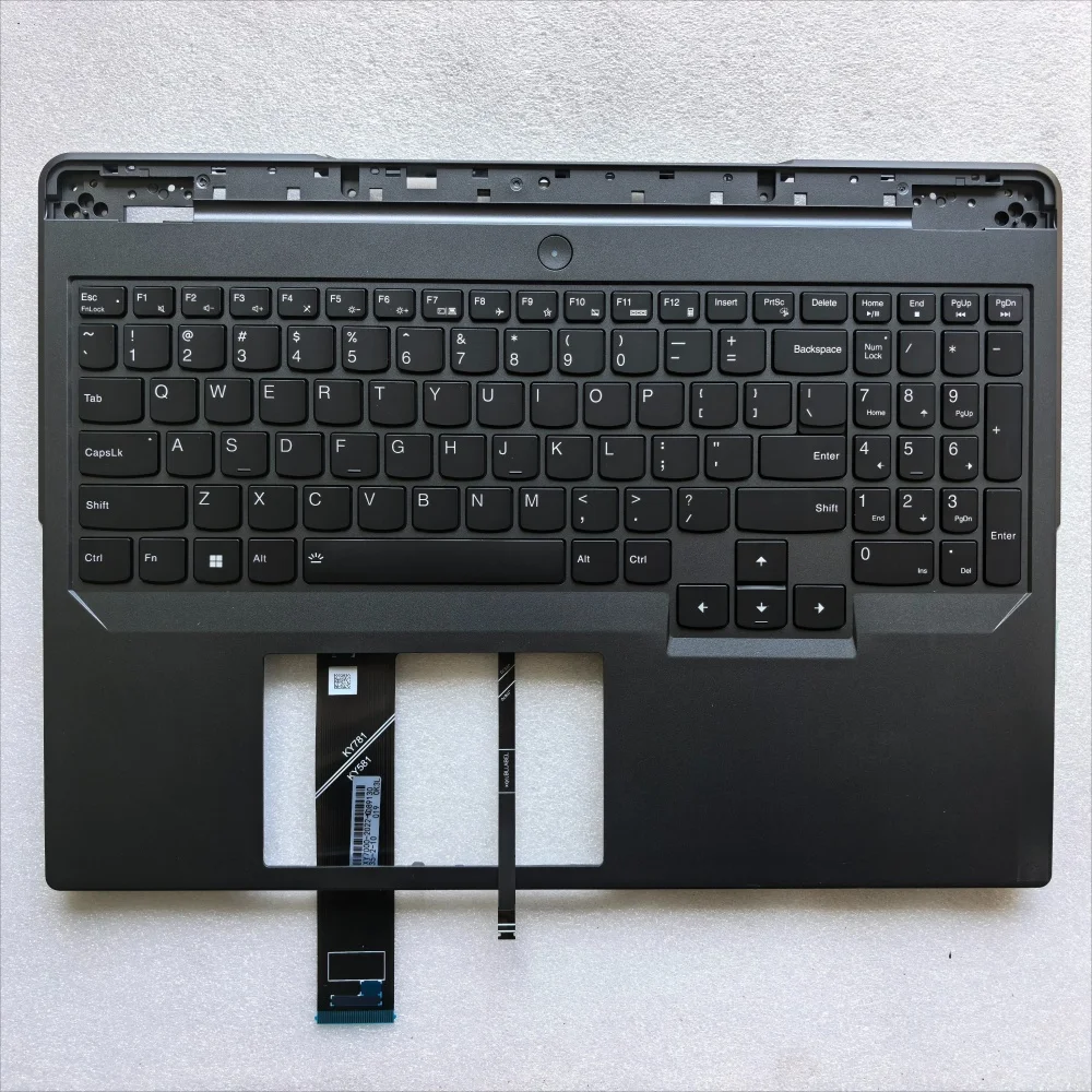 

Backlit New laptop upper case palmrest cover with keyboard for lenovo Y9000P R9000P IRX9 ARX9 2024" Legion Pro5 16IRX9