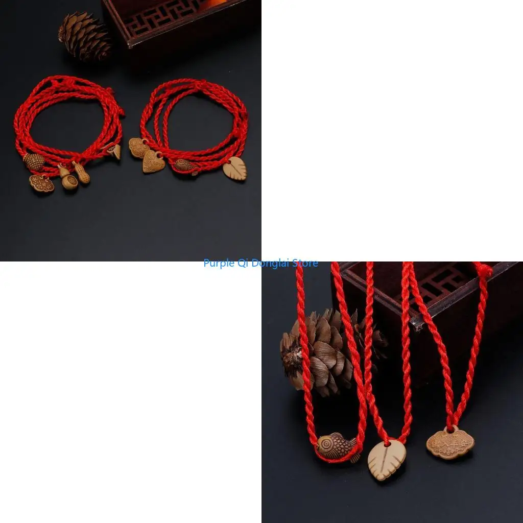 L21E Knitting Red String Braided Bracelet 10x Kabbalah Bracelets for Protection Good