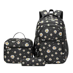 Sac à Dos d'École Primaire pour Enfant, Adolescente, Fille, Orth4WD, Ensemble 3