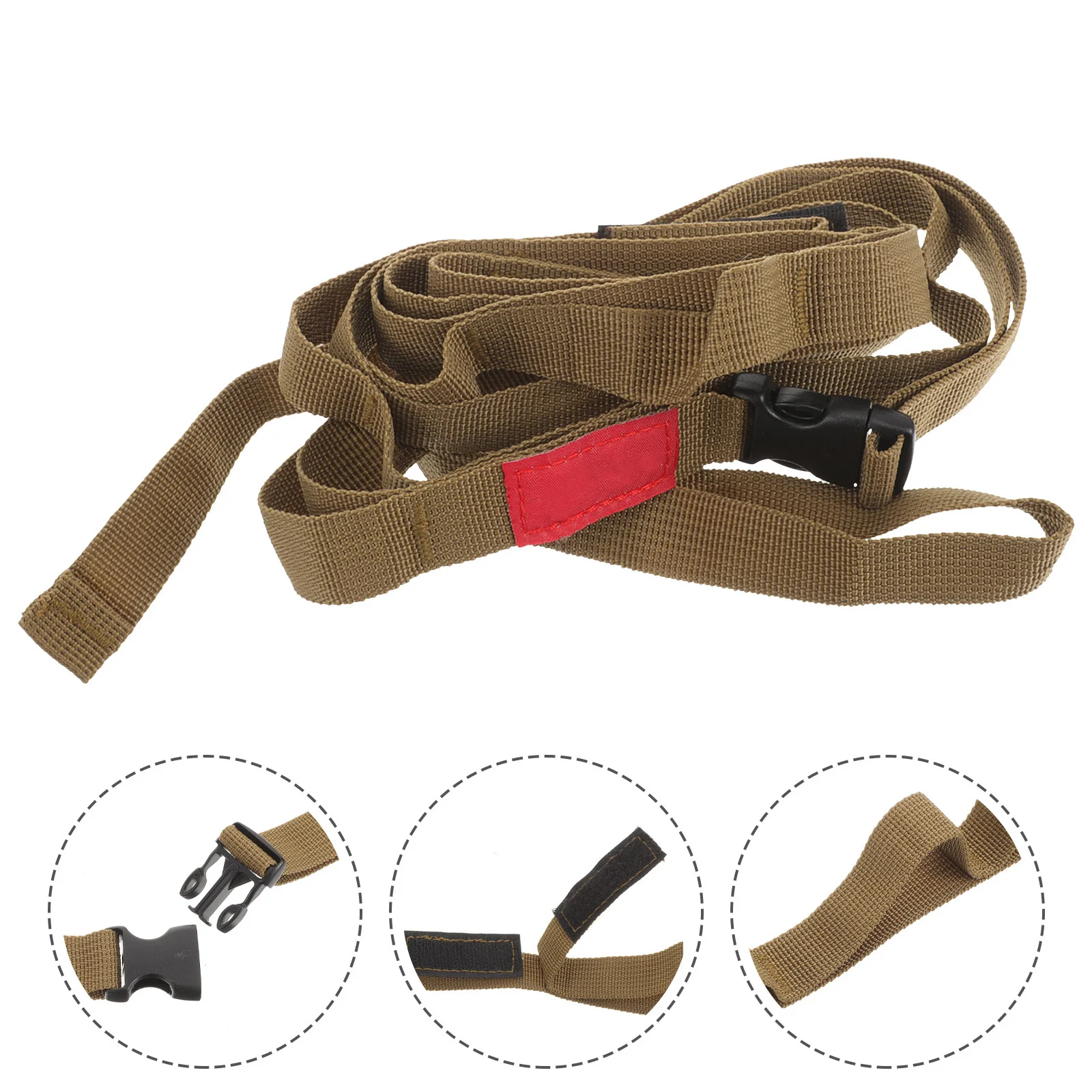 

Portable Camping Clothesline Multifunctional Tent Hanging Rope Polyester Lightweight Outdoor Travel Clothes Drying Strap