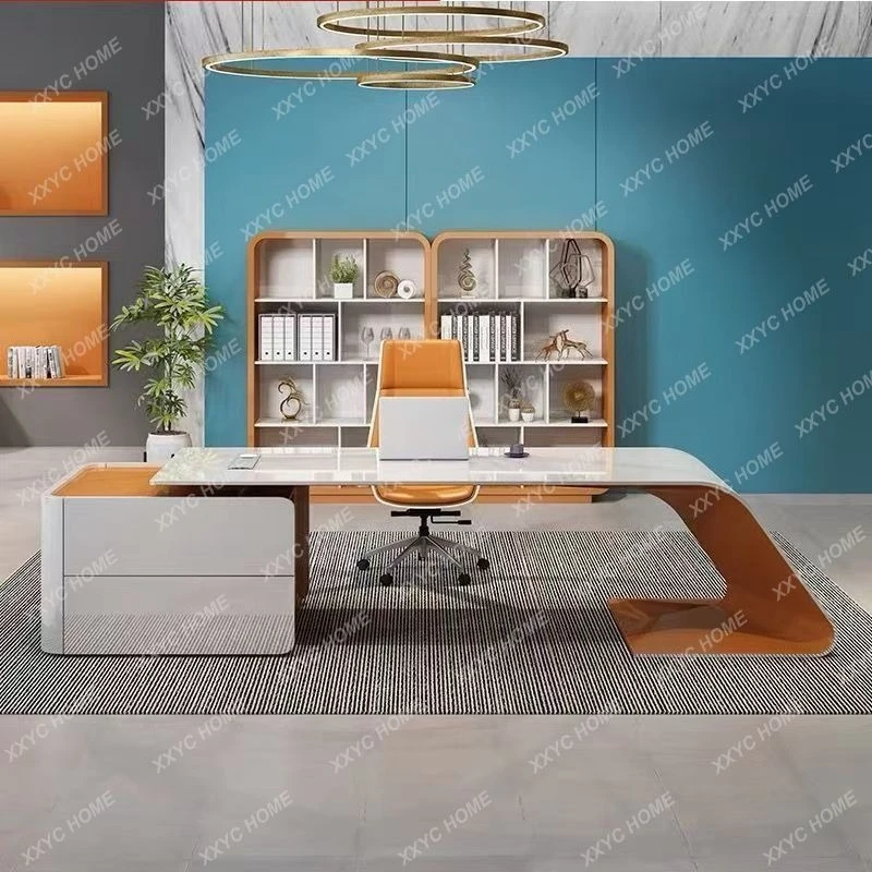 Desk Simple Modern Class Desk President Fashion Manager Supervisor Boss Business Desk