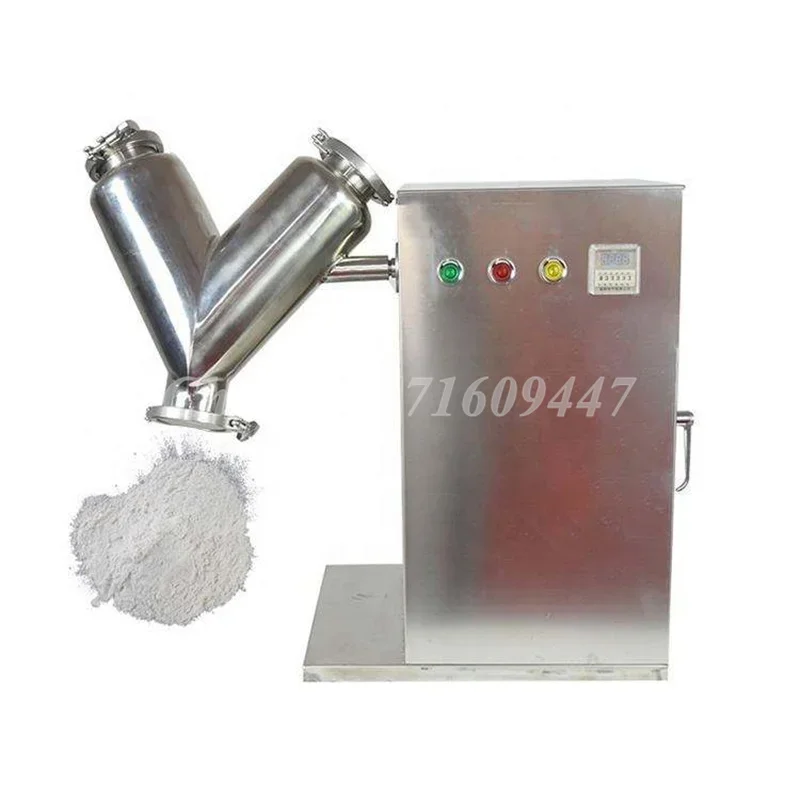 Automate Dry Powder Blender Stainless Steel Powder Mixer Herbal Obat Powder Mixer Sauce Cooking Mixer Machine