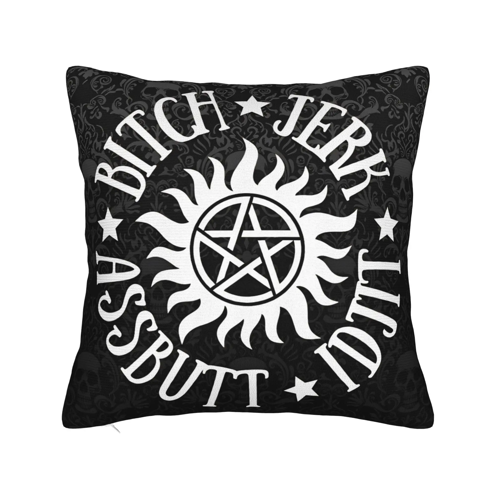 Supernatural Mugshot Dean & Sam Winchester Pillow Case  Retro Trendy Pillow Cover Comfy Pillowcases For Wedding Party Home Decor