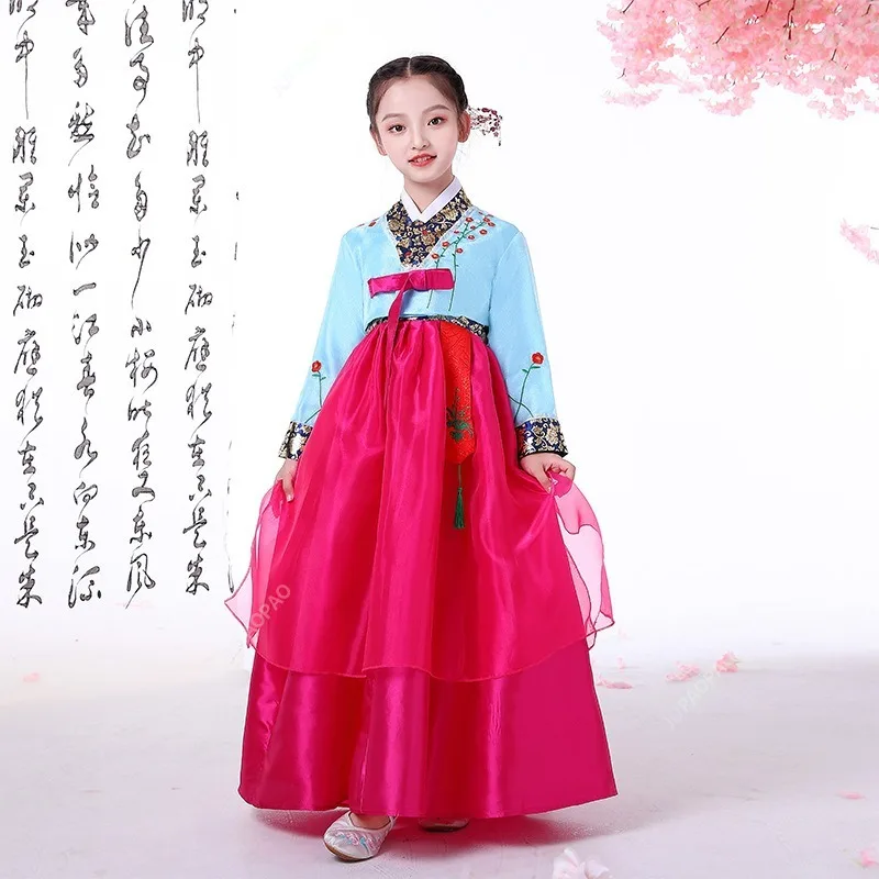 

Korean Hanbok Traditional Performance Costumes for Women Elegant Hanbok Palace Korea Wedding Oriantal Dance CostumeDae Jang Geum