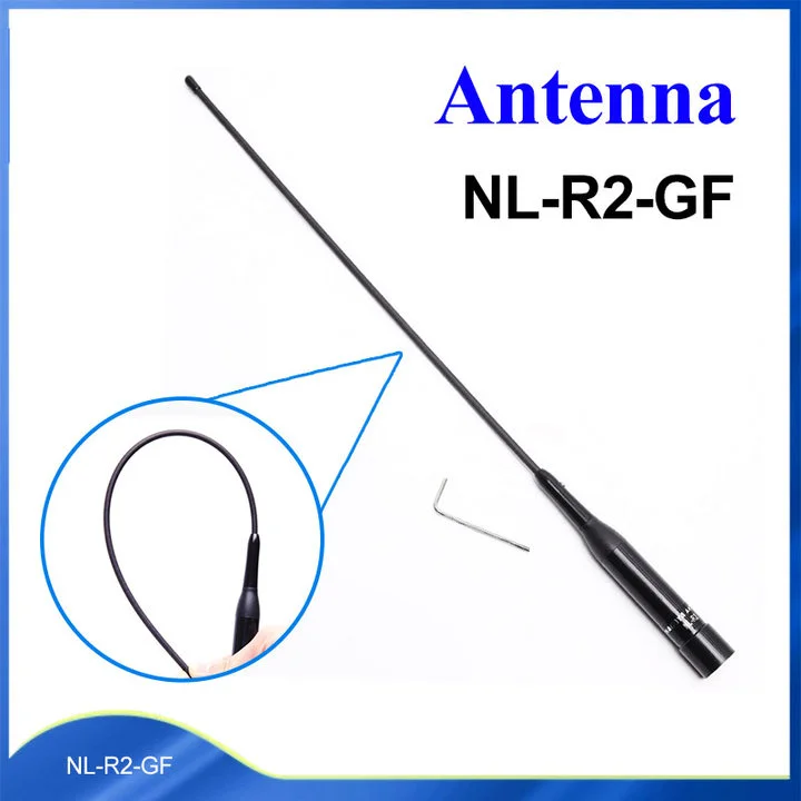 

NL-R2 Rubber Onboard Transceiver Antenna - 38CM - HF - Compatible with VV-898 Backpack-mounted
