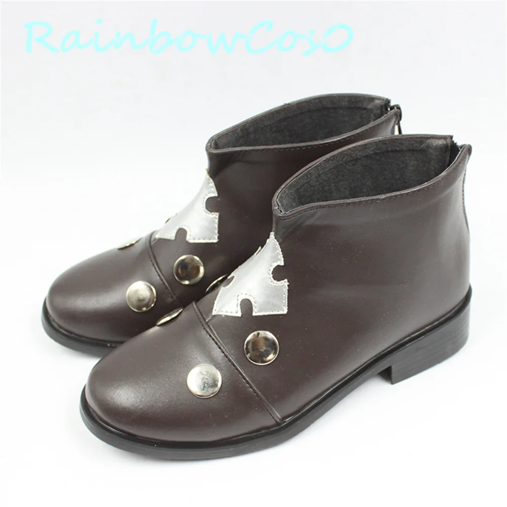 Guilty Gear Ravenm Raven Cosplay Schuhe Stiefel Spiel Anime Halloween Weihnachten RainbowCos0 W3030