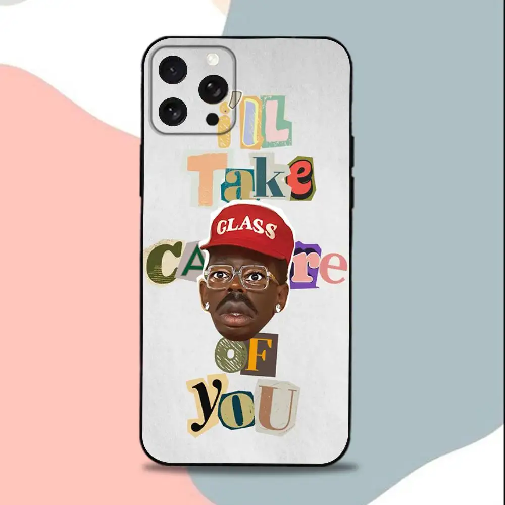 T- Tyler Don t Tap the Glass Phone Case For iPhone 15,13,16,12,11,17,14,Plus,Pro,Max,XS,XR,X,SE,Mini,Soft Silicone Black Cover