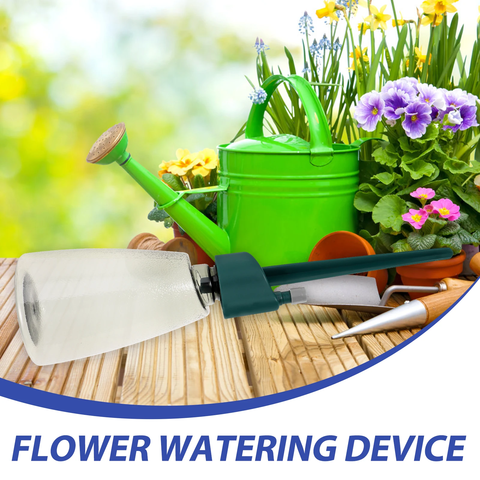 

2 Sets Automatic Device Spikes Self Drip Irrigation System Adjustable Flow Leakproof Fit for Indoor Outdoor for Potted