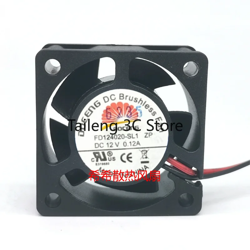 

Новый вентилятор охлаждения процессора для DOCENG FD124020-SL1 ZP DC 12 В 0,12 А 4 см, бесшумный вентилятор охлаждения с осевым потоком 40*40*20 мм