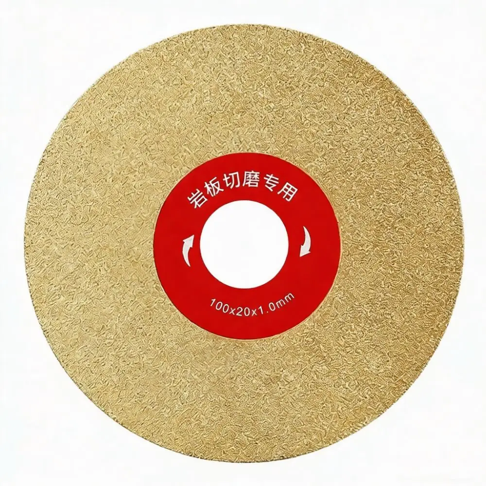 Fast Cutting And Grinding Disc For Sintered Stone Porcelain Tiles Ultra Thin Saw Blade For Beveling And Trimming