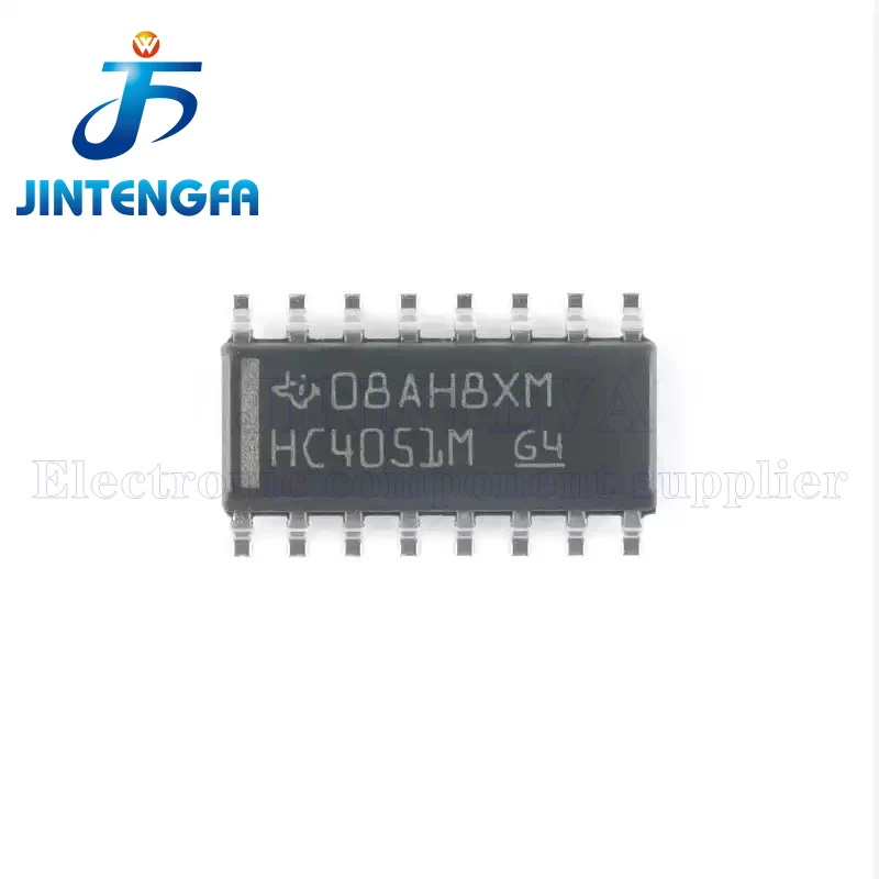 10PCS CD4051BE CD4052BE CD4053BE DIP-16 CD4051BM CD4052BM CD4053BM 96 SOIC16 SMD CMOS 8-Channel Analog Multiplexer Demultiplexer