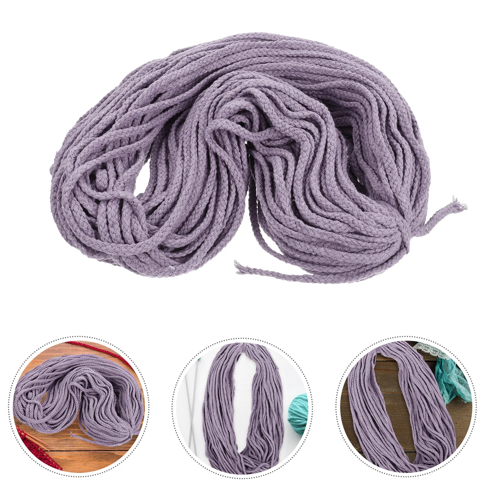 

1 Roll Hanging Tapestry Diy Woven Cotton Cord Woven Belt Rope Handmade Tapestry Material Crafts Making Rope For Diy Sewing