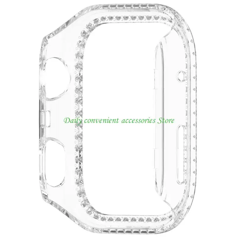 97QB Case Smartwatch PC Case Shockproof Cover All-Around Protective Bumper Frame for Watch Fit 4