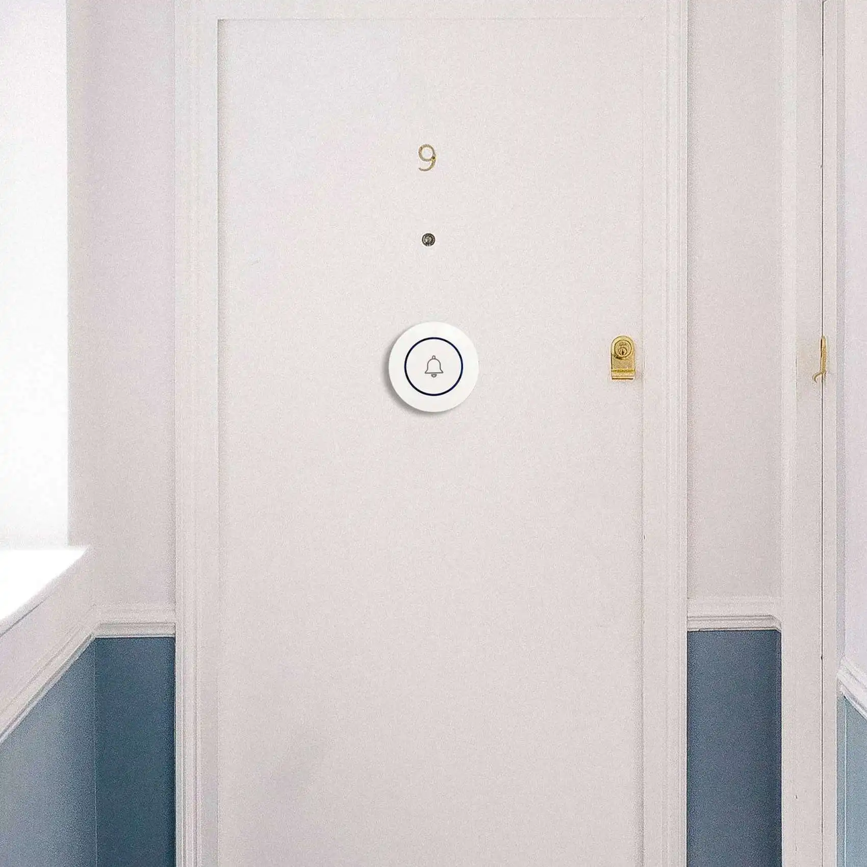 A003 2X M6 дверной звонок, наружная кнопка, беспроводной дверной звонок, умный Wi-Fi дверной звонок, домашняя сигнализация, умный дверной звонок, беспроводной дверной звонок 433, дверной звонок