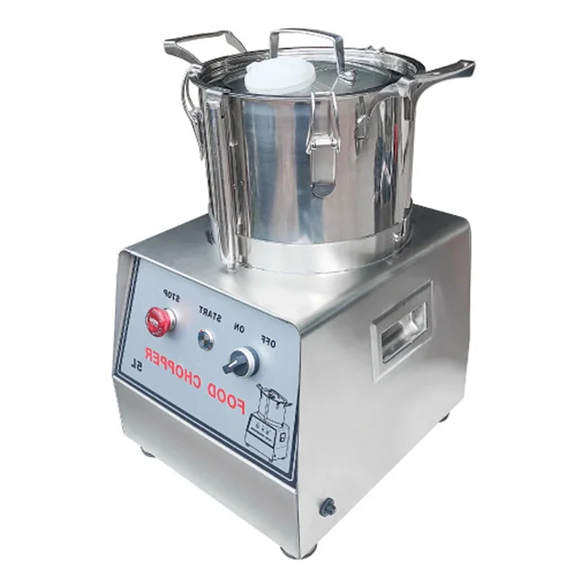 多機能ステンレス鋼フードプロセッサー,野菜チョッパー,グラインダー,家庭用電気肉カッター,5l,10l,15l,7l